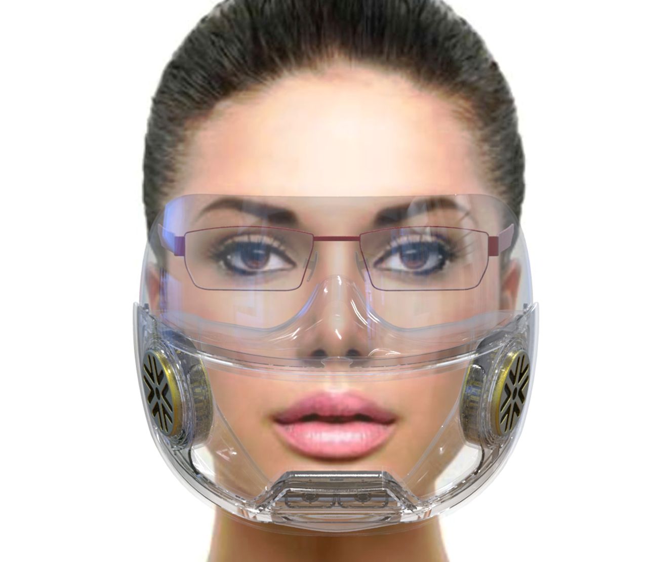 PRECIMASK - 1er masque transparent à Filtration Céramique Durable